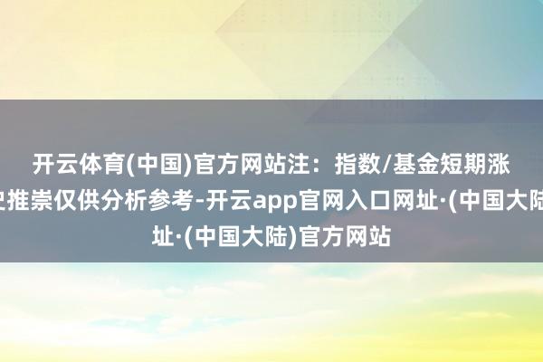 开云体育(中国)官方网站　　注：指数/基金短期涨跌幅及历史推崇仅供分析参考-开云app官网入口网址·(中国大陆)官方网站